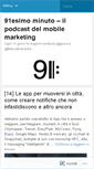 Mobile Screenshot of 91esimominuto.com